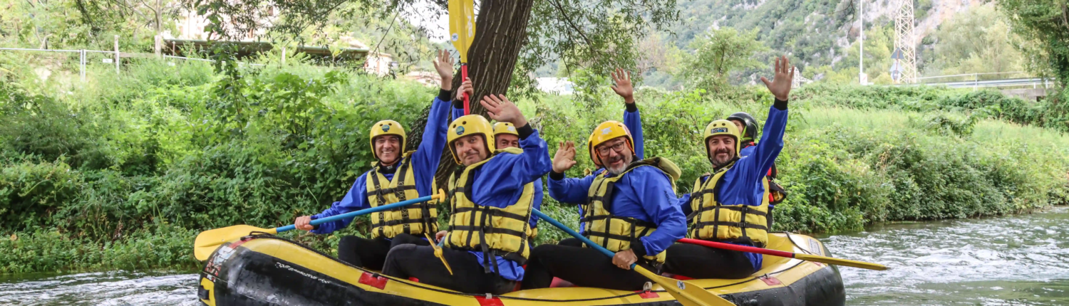 Rafting Umbria percorso adatto a tutti